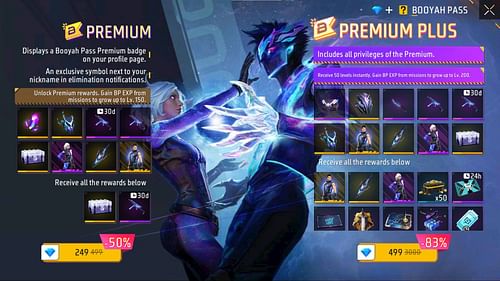 Here is the price of the Booyah Pass (Image via Garena)