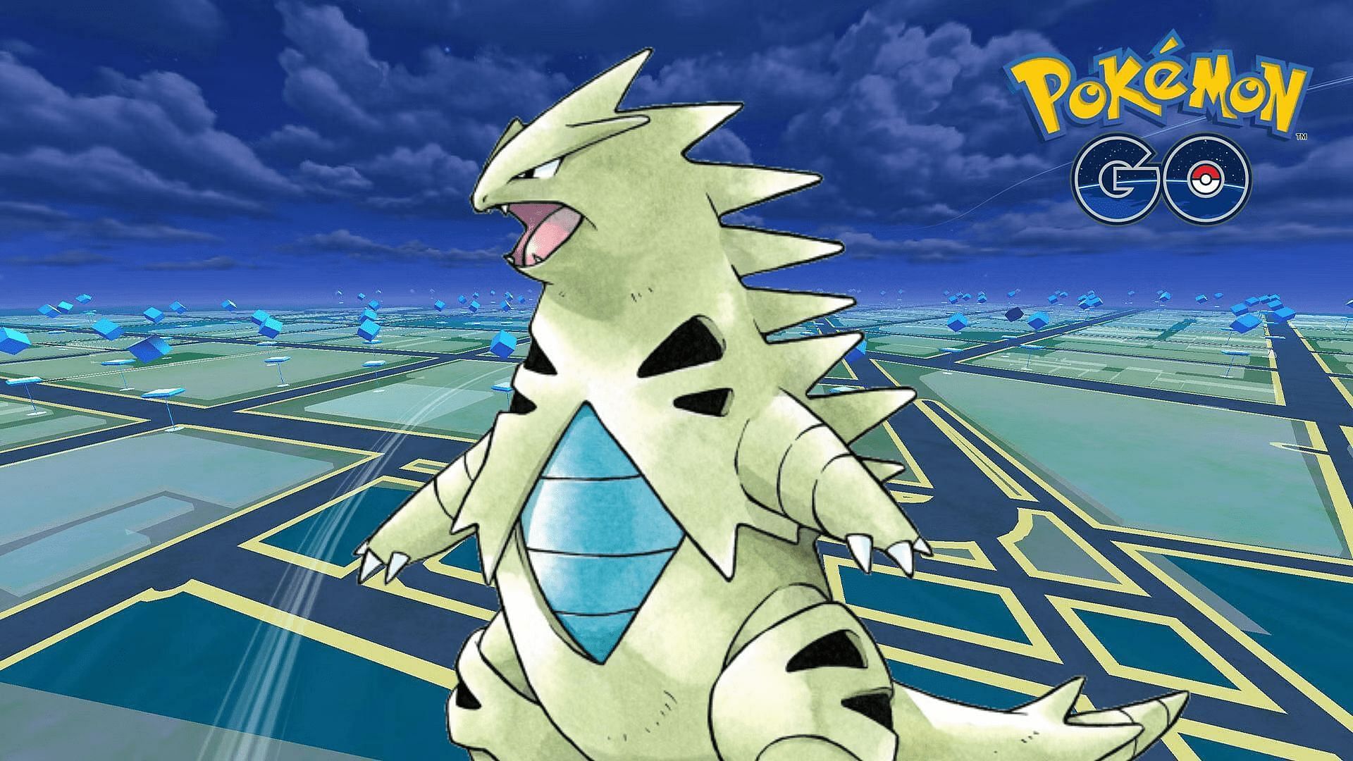 A partial Dark-type like Tyranitar can dominate Wyrdeer in Pokemon GO raids (Image via Niantic)