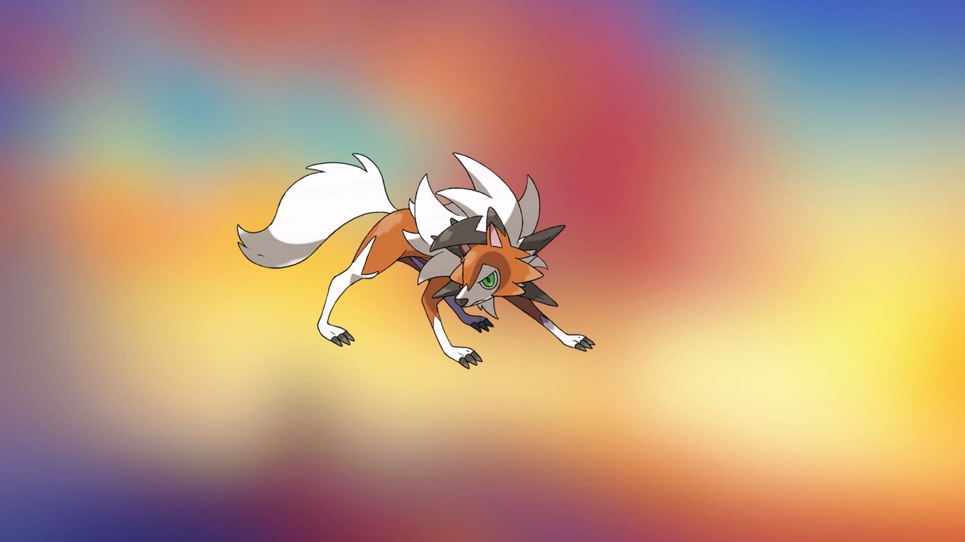 Dusk Form Lycanroc&#039;s BST is 487 (Image via TPC)