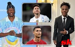 When KSI slammed "delusional" IShowSpeed over Lionel Messi vs. Cristiano Ronaldo GOAT debate