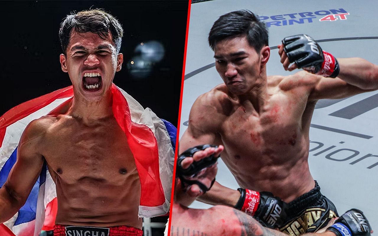 Superbon (Left) faces Tawanchai (Right) at ONE Friday Fights 46