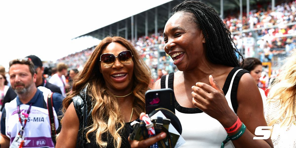 Venus Williams on younger sister Serena joking about gym selfie struggles