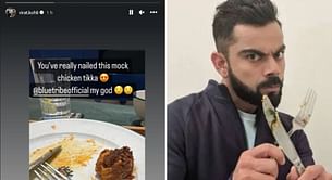 “Nailed this mock chicken tikka” – Virat Kohli relishes new dish in latest Instagram post