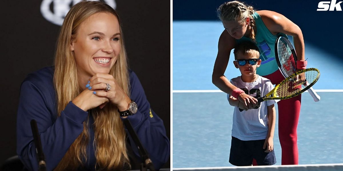 Caroline Wozniacki wished Victoria Azarenka