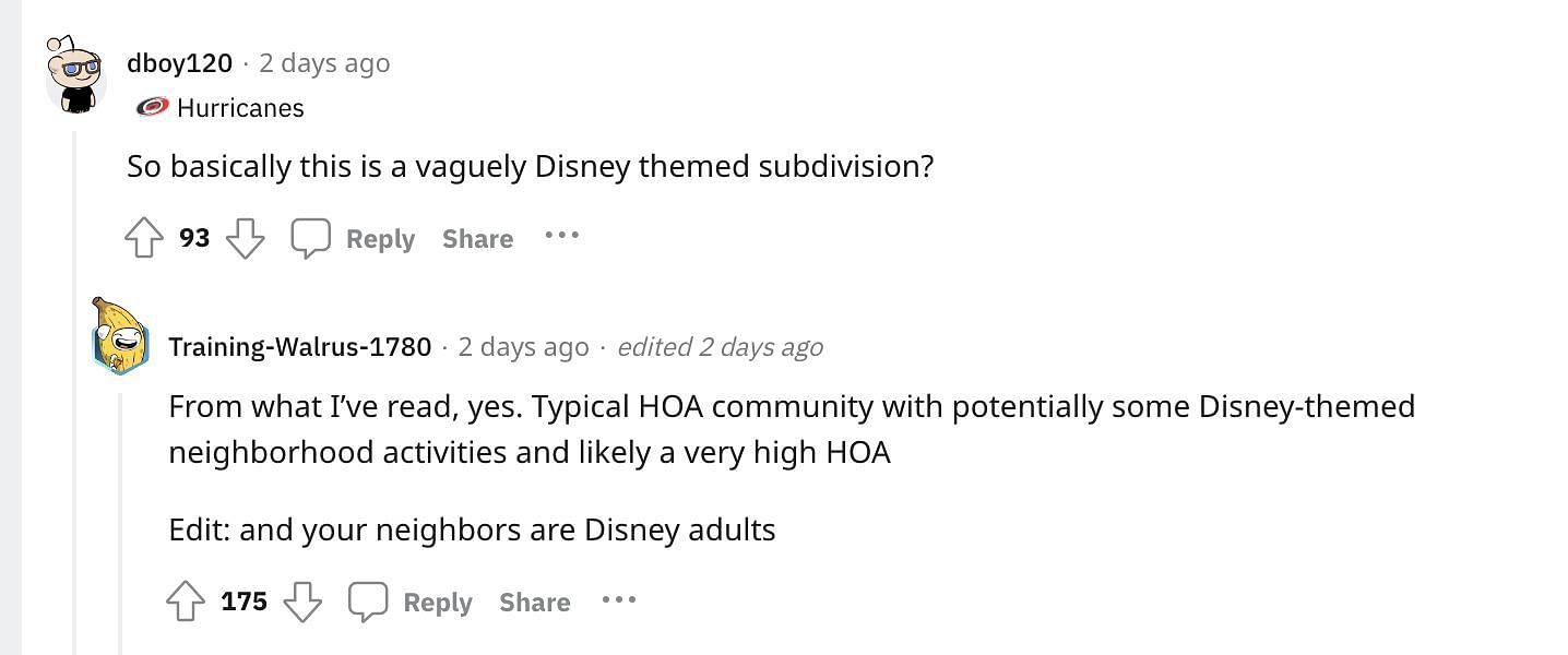 Netizens are skeptical about Disney&#039;s new venture (Image via Reddit)