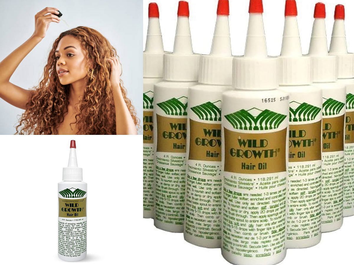 Wild Growth Hair Oil (Image via Sportskeeda)