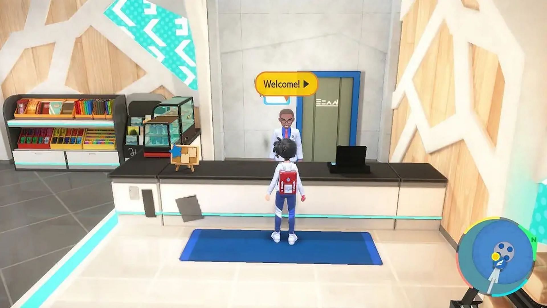 League Club Store in Blueberry Academy (Image via The Pokemon Company)