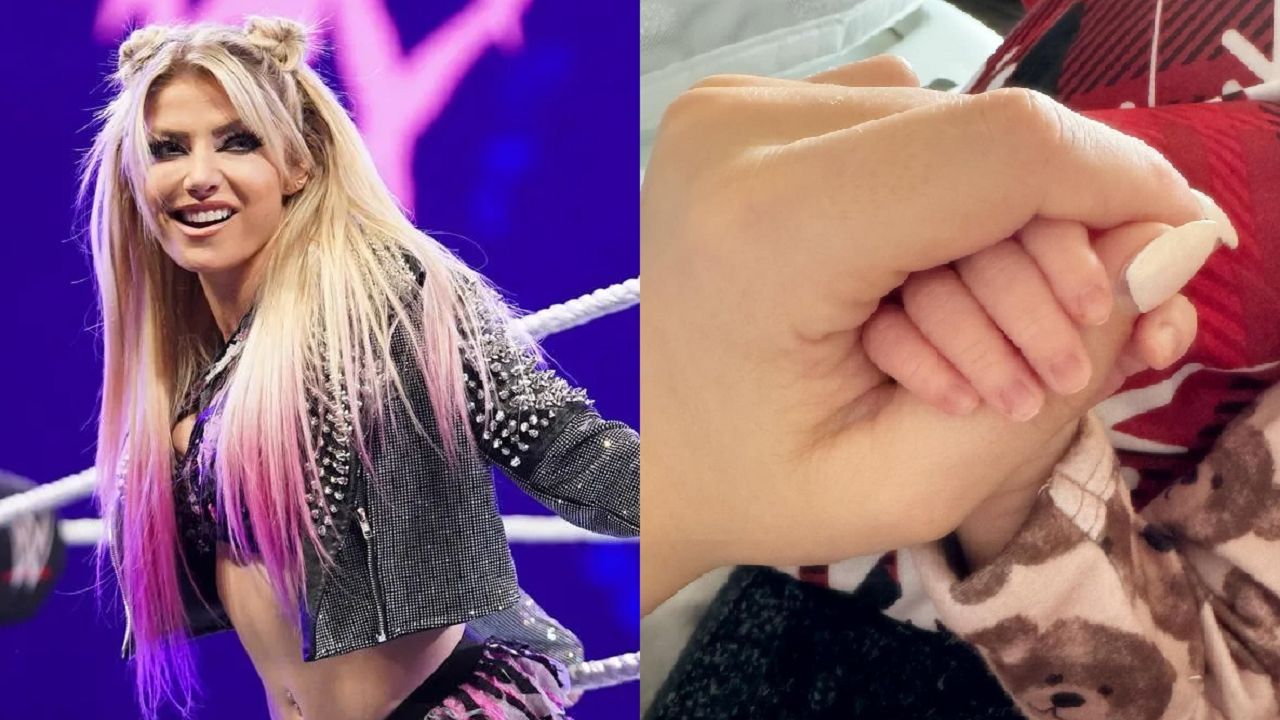 Bliss welcomed her baby in November