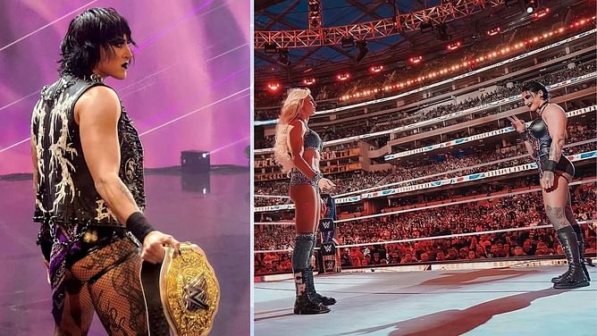 Rhea Ripley believes upcoming title defense will be "on par with WrestleMania"; mentions Charlotte Flair