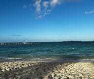 The view enjoyed by Keeta Vaccaro and Tyreek Hill at the beach. (Keeta Vaccaro/IG)
