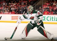 Filip Gustavsson of the NHL's Minnesota Wild