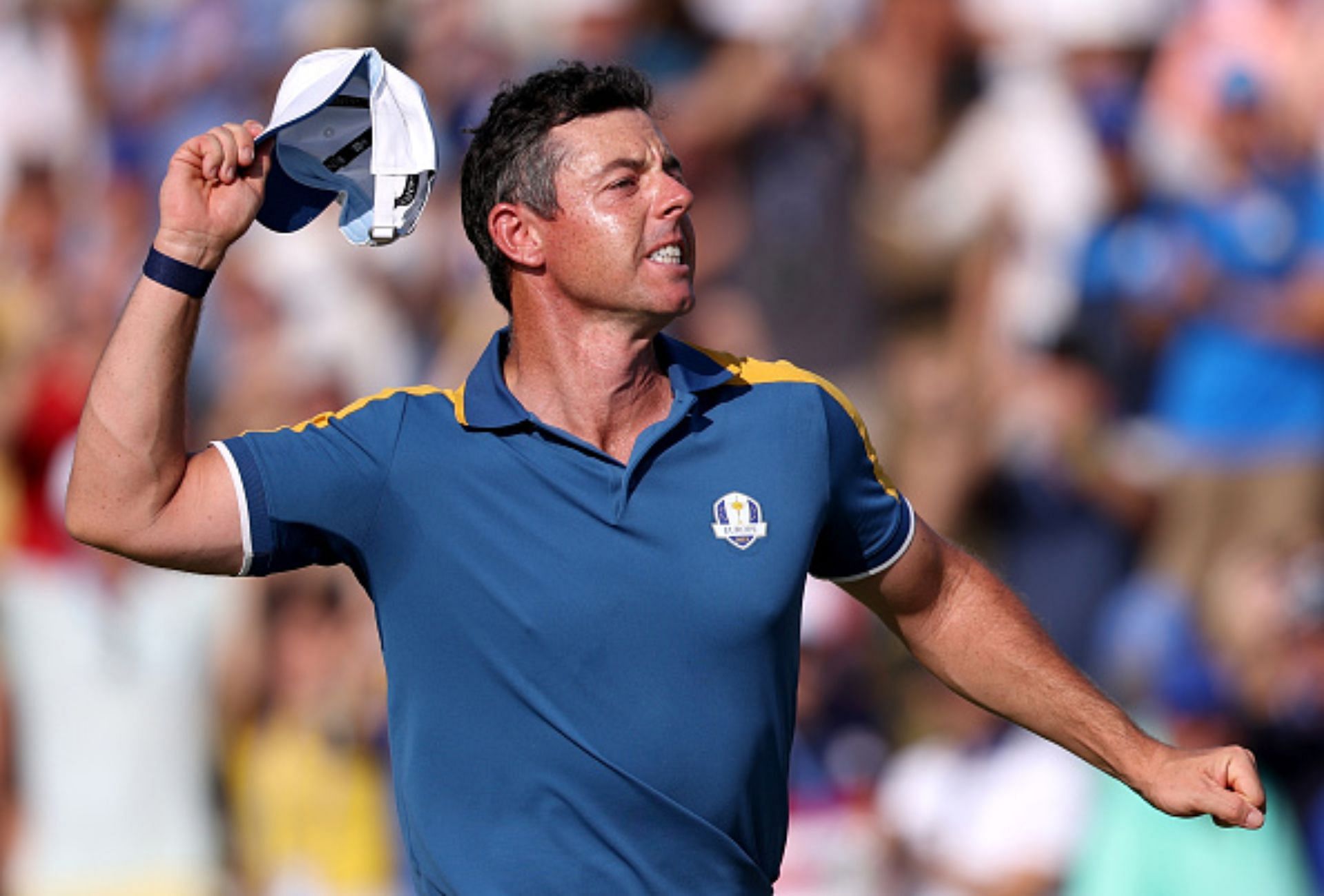 Rory McIlroy at the 2023 Ryder Cup (Image via Getty).