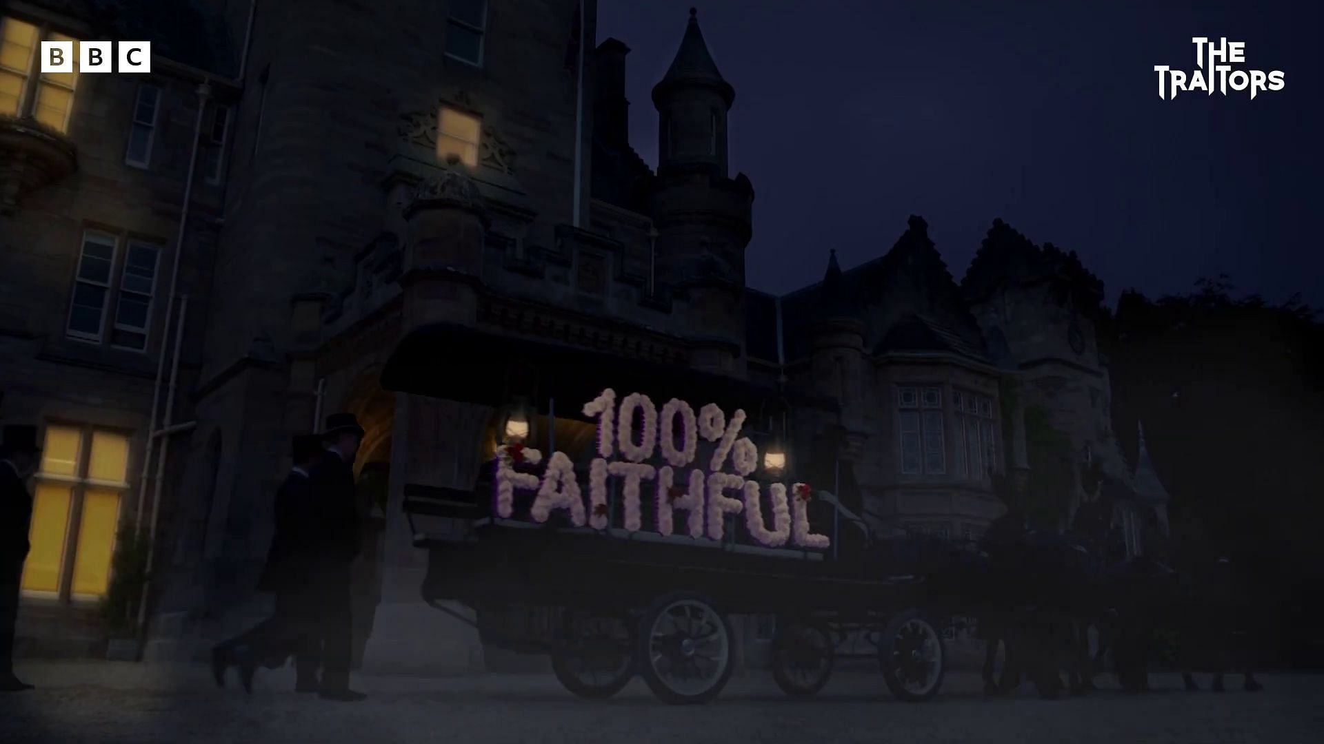 The faithful are not welcome (Image via YouTube/@BBC)