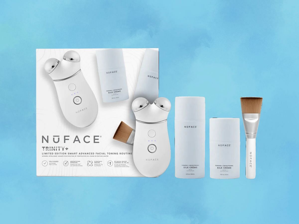 NuFace Trinity+ Smart Advanced Facial Toning System (image via NuFace)