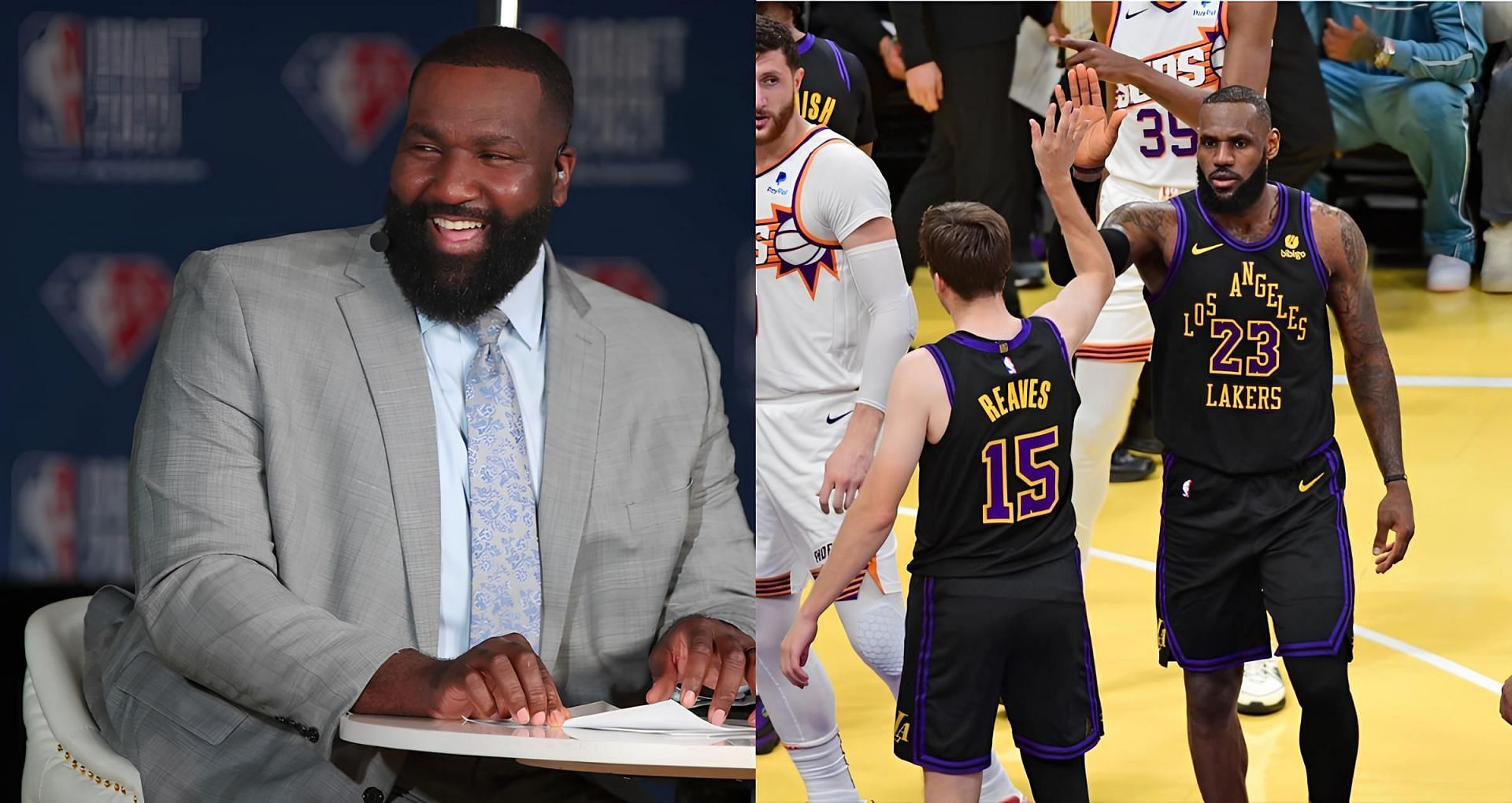 Kendrick Perkins picks the Lakers and Pacers to advance in the In-Season Tournament
