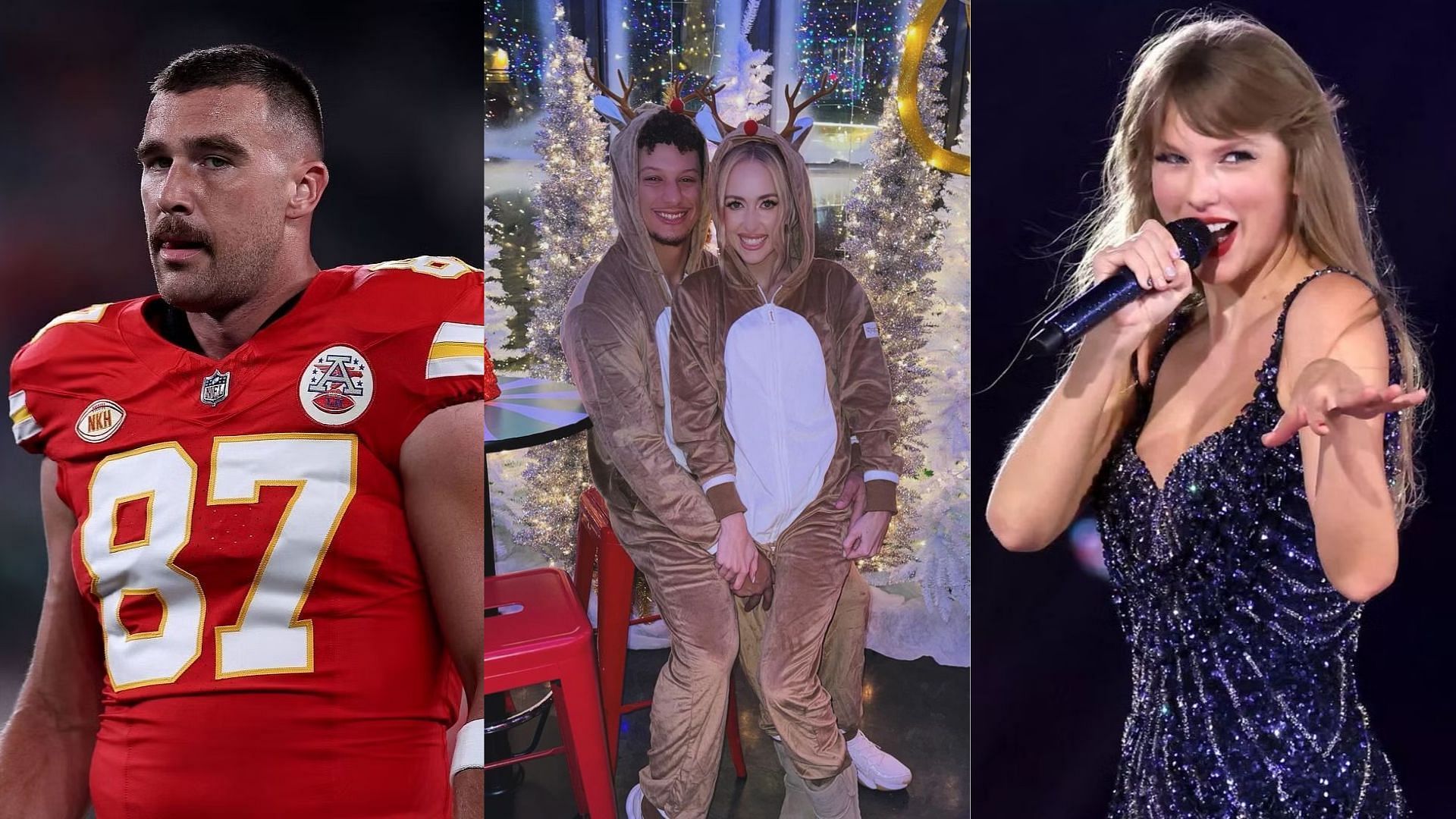 Missing Taylor Swift-Travis Kelce Christmas snaps had Swifties flooding Brittany Mahomes