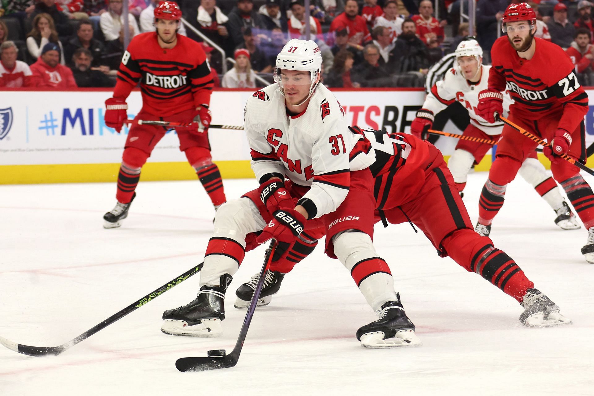 Carolina Hurricanes v Detroit Red Wings