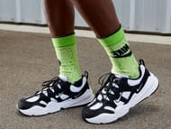 Nike Tech Hera “Black/White” sneakers (Image via Sneaker News)