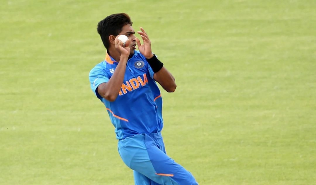 Kartik Tyagi for India U-19 [Getty Images]