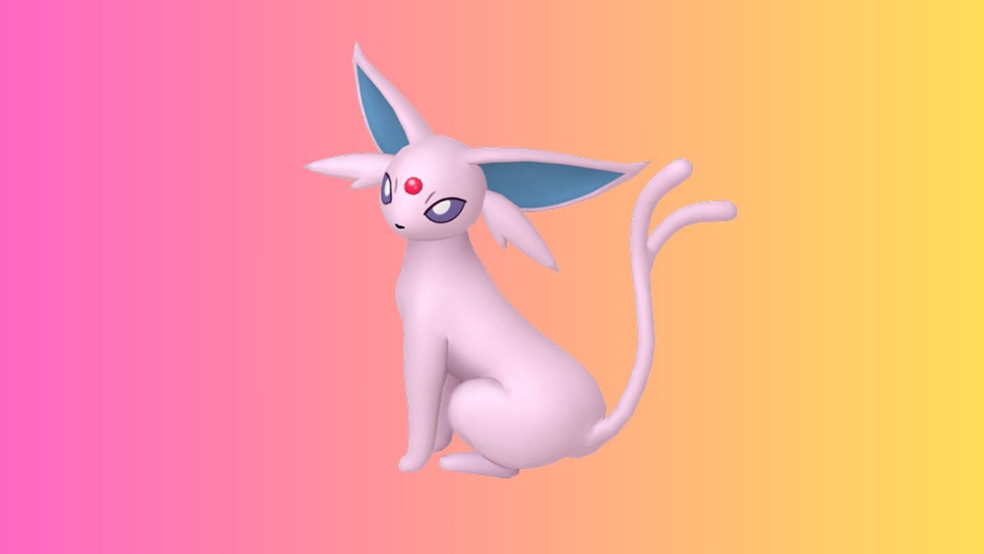 Espeon is from the Johto region (Image via TPC)