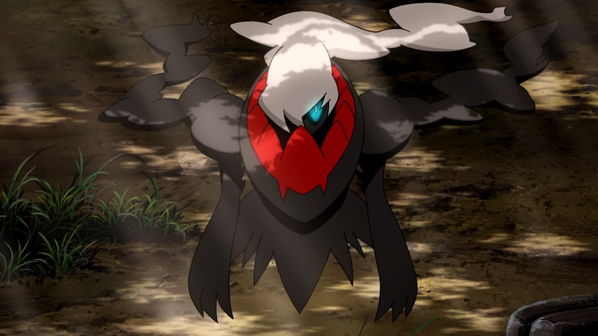 Darkrai is known as one of the most eerie creatures (Image via The Pokemon Company)