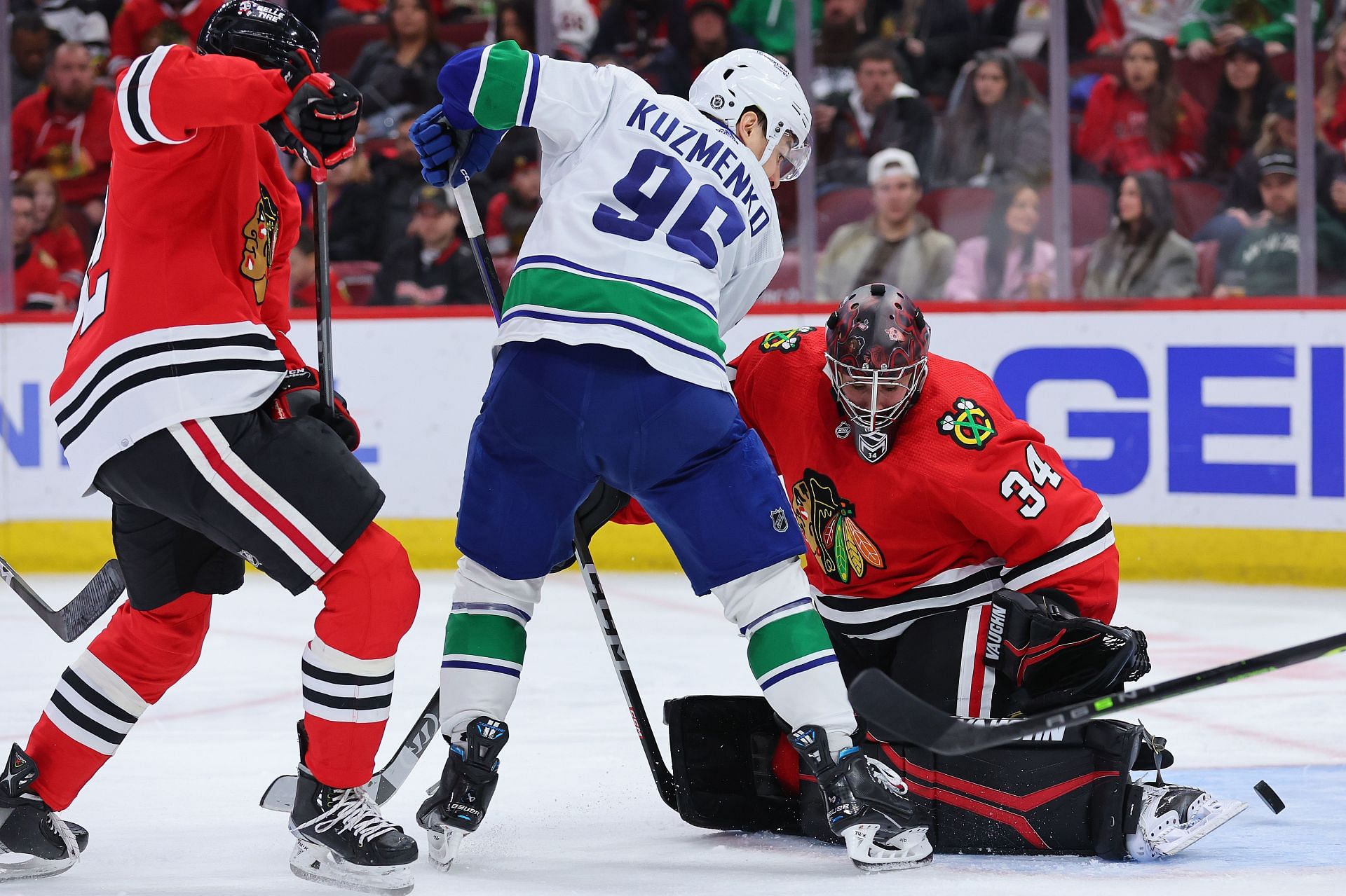 Vancouver Canucks v Chicago Blackhawks