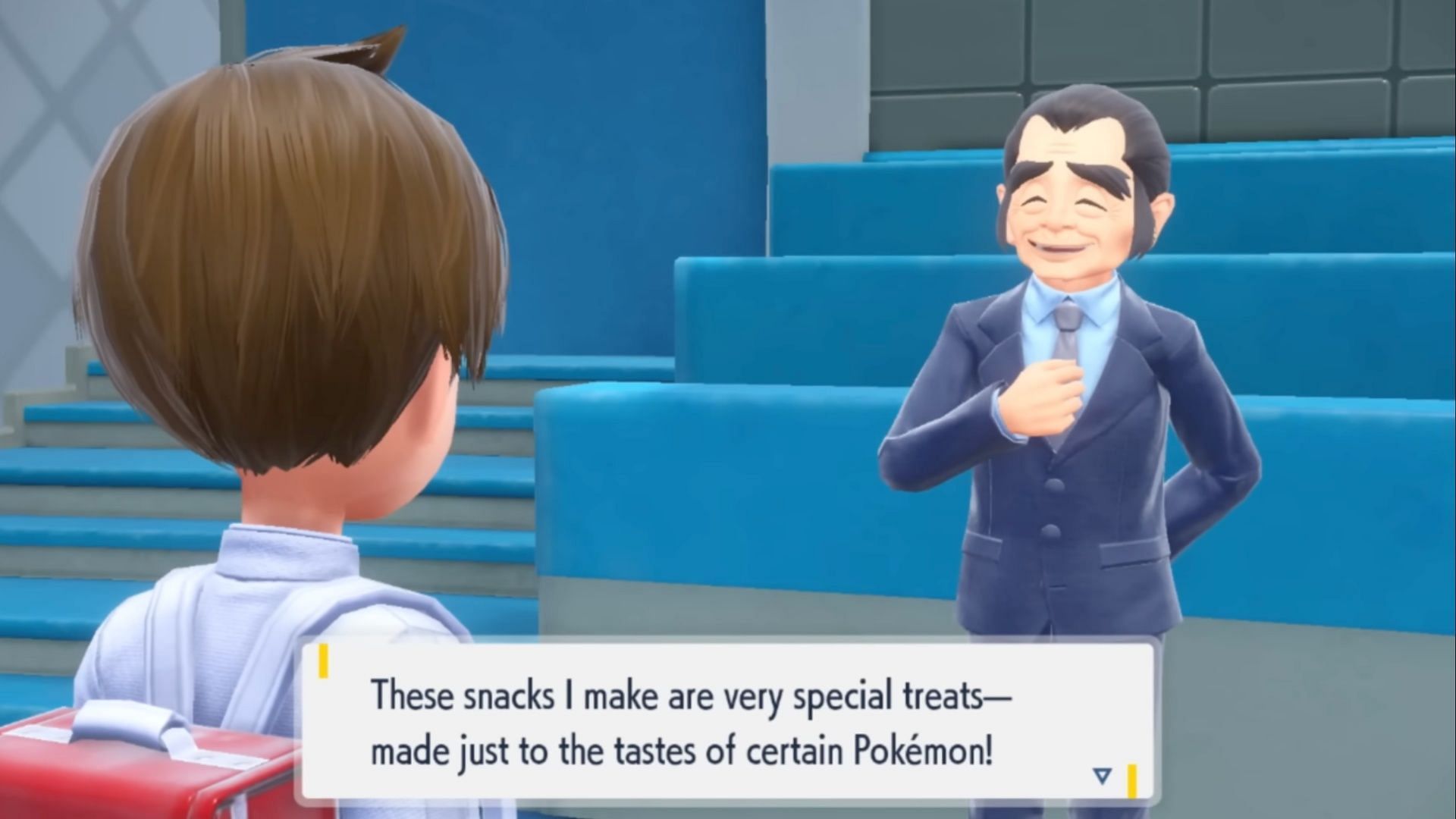 Snacksworth in the Blueberry Academy (Image via The Pokemon Company)