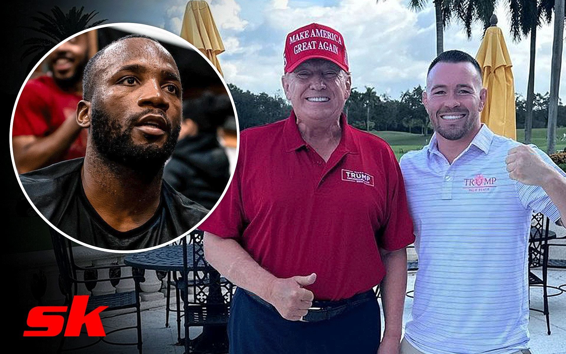 UFC 296: Leon Edwards dominates Colby Covington in front of Donald Trump to  retain title and exact revenge for dad joke