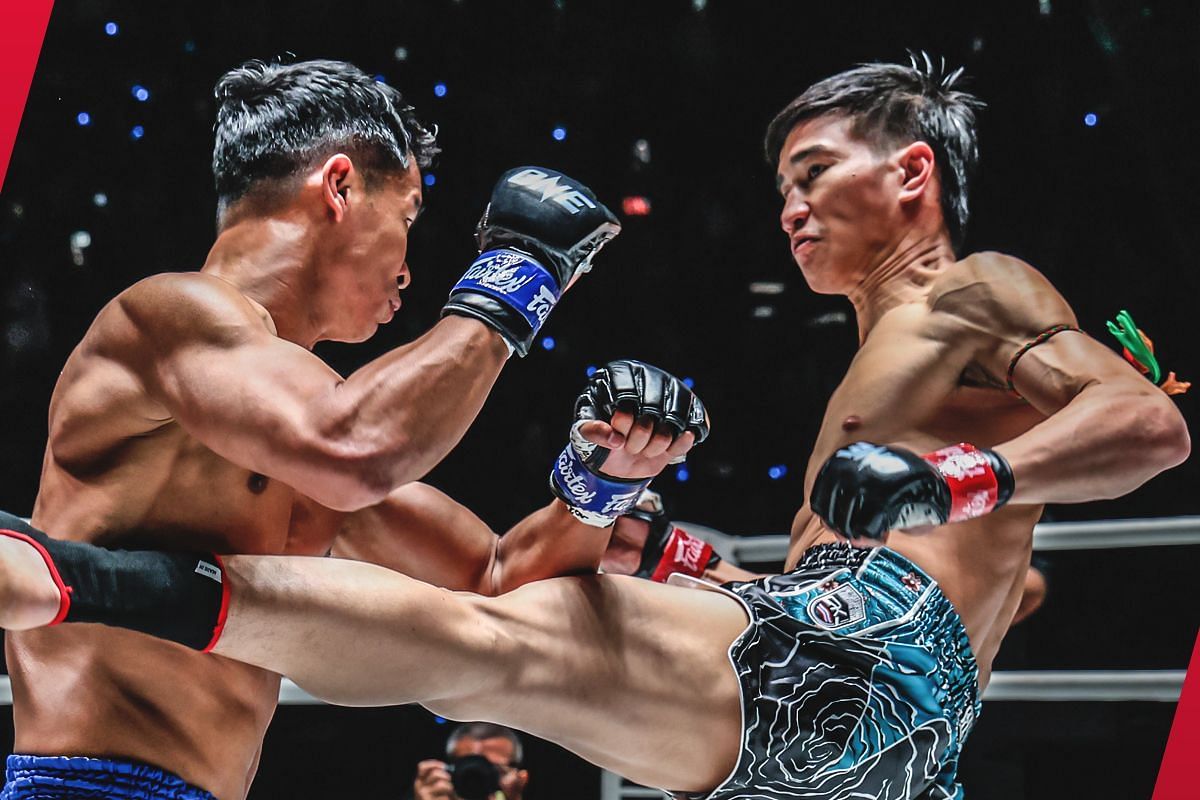 Superbon Singha Mawynn fighting Tawanchai | Image credit: ONE Championship