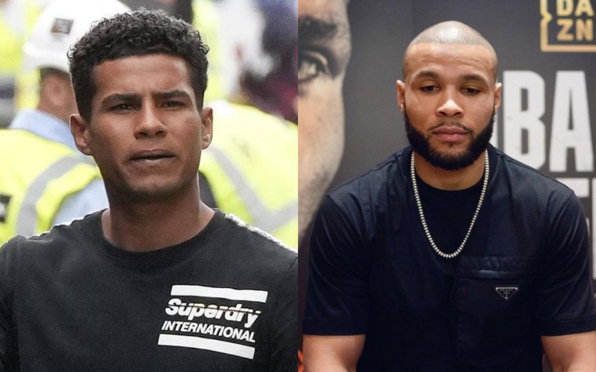 Joseph Eubanks (Left) and Chris Eubanks Jr. (Right) [Images via: @wscountytimes on X and @chriseubankjr on Instagram]