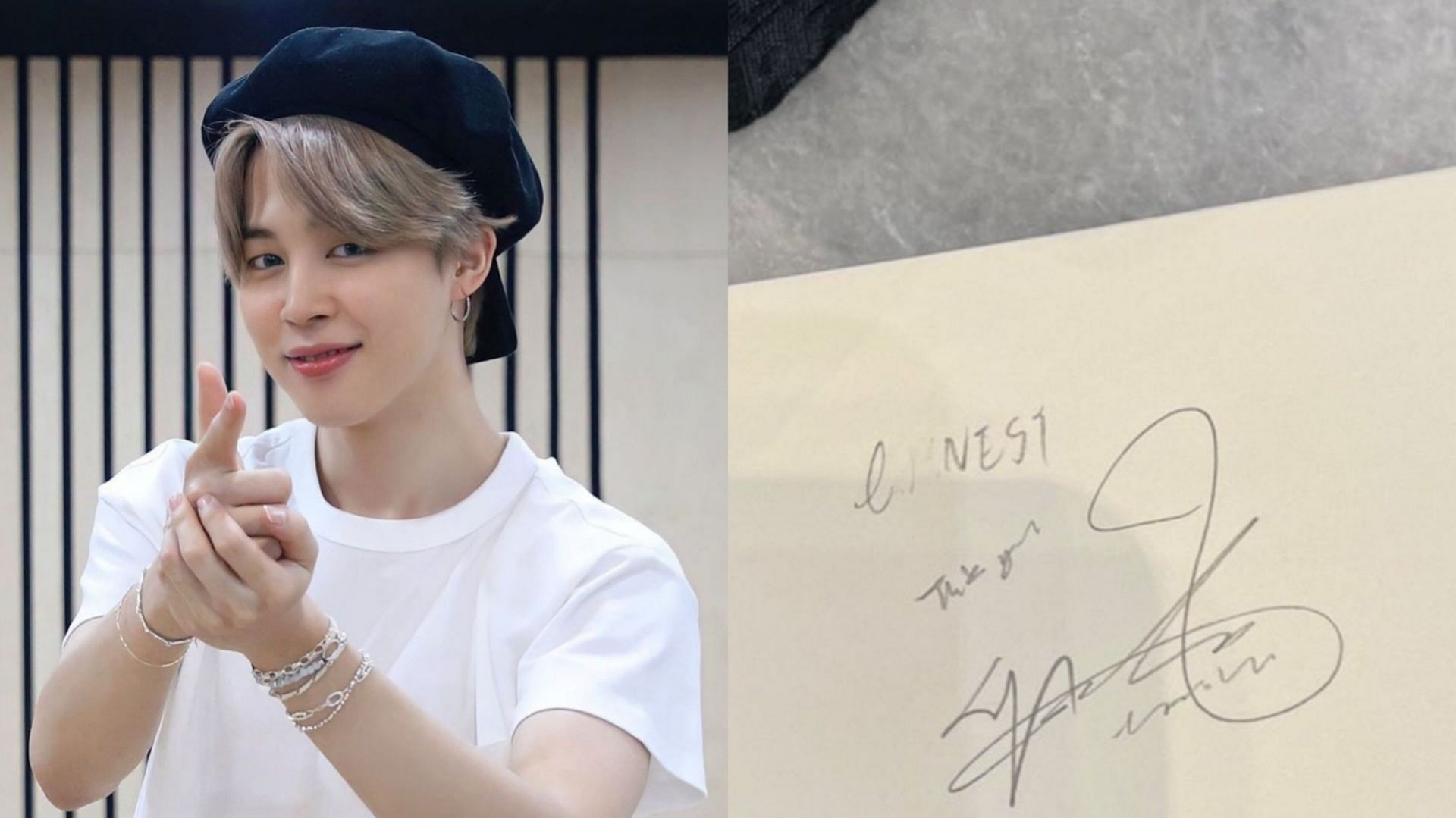 Featuring Jimin (Image via Bighit Entertainment and nest_bi/X)