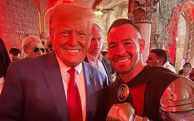 Former UFC star brings up Colby Covington after Donald Trump is declared ineligible to become U.S. President