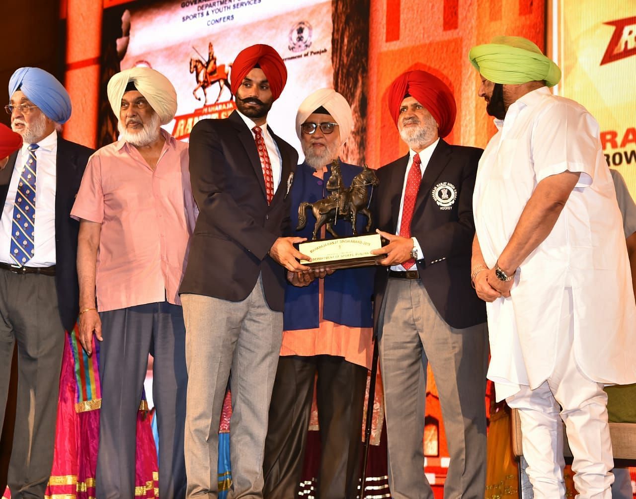 Punjab awards the Maharaja Ranjit Singh Award to sportspeople woth extraordinary achievments 