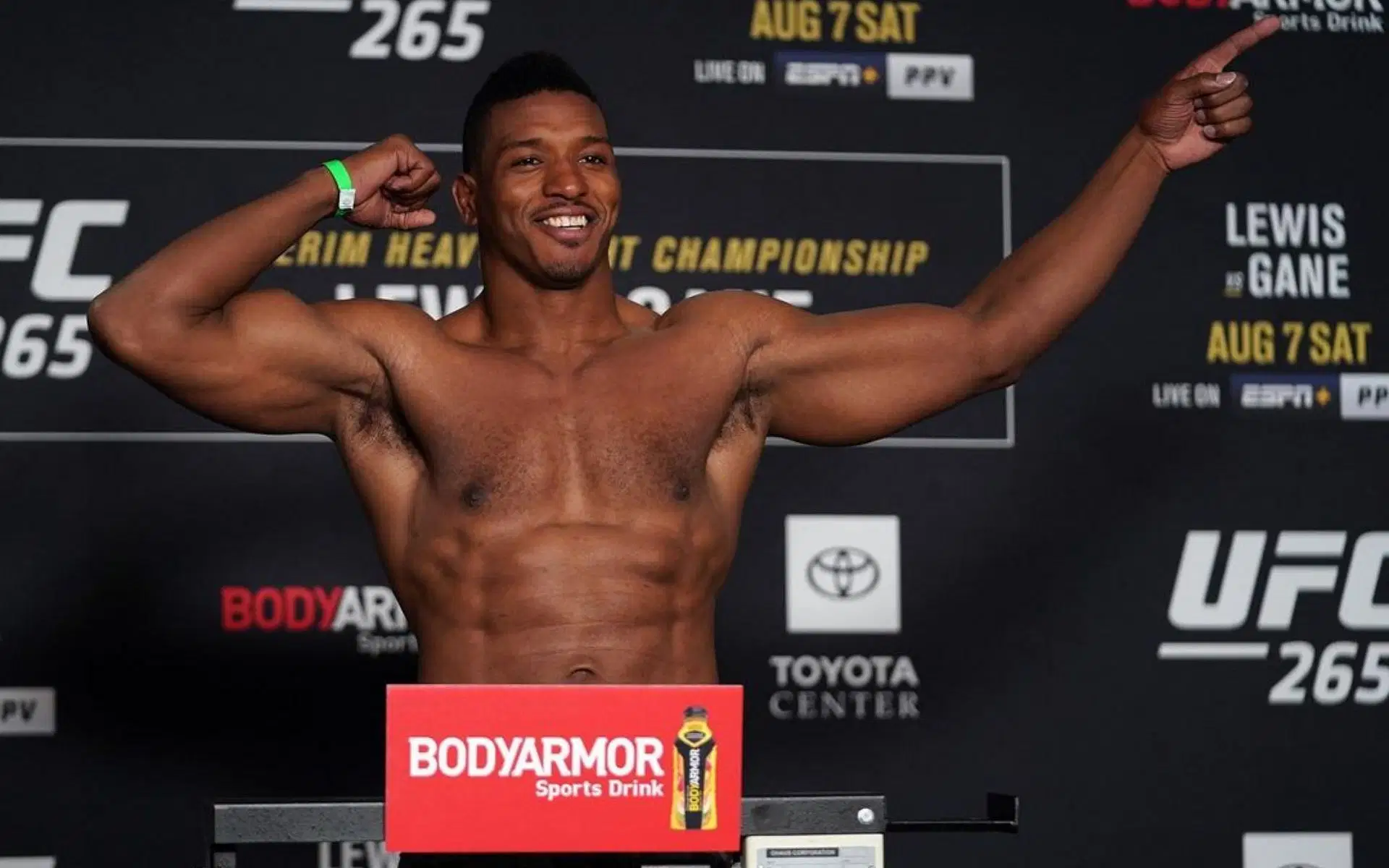 UFC light heavyweight fighter Alonzo Menifield