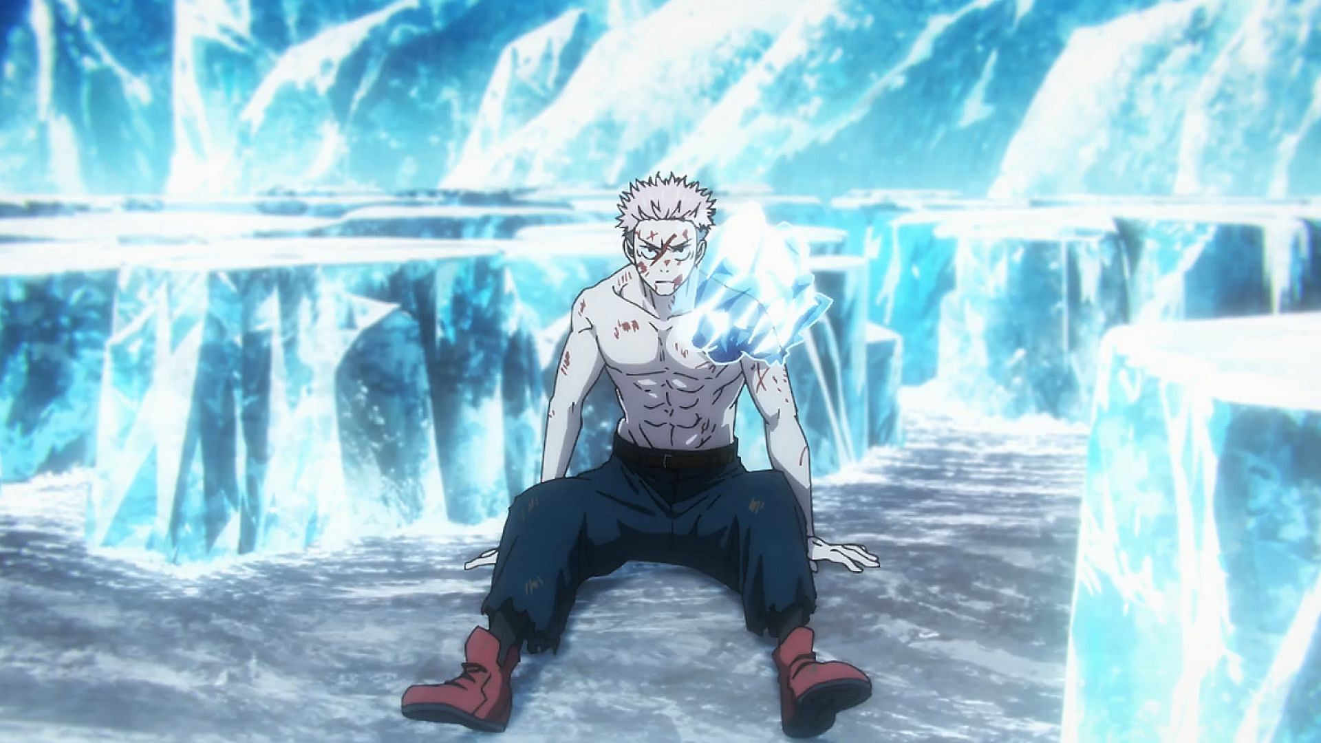 Yuji as seen in Jujutsu Kaisen season 2 finale (Image via studio MAPPA)