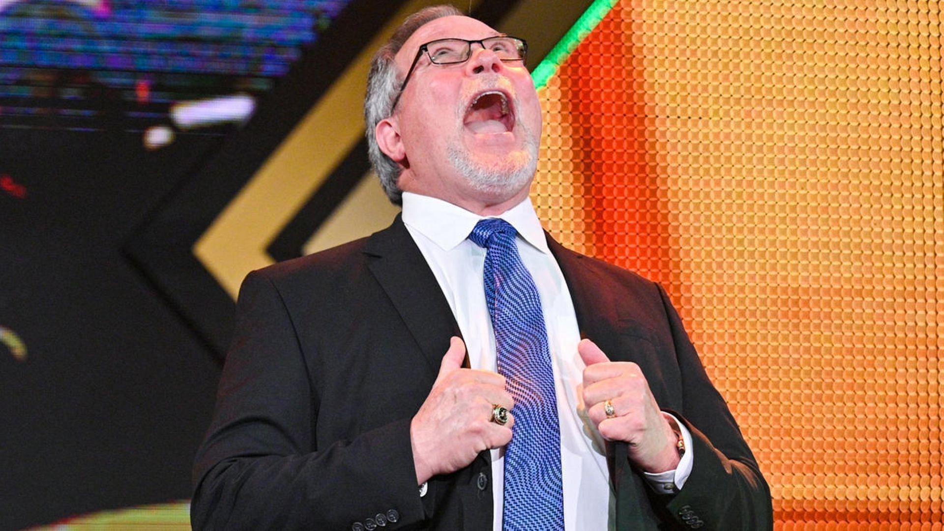 Ted DiBiase delivers his signature laugh on WWE NXT