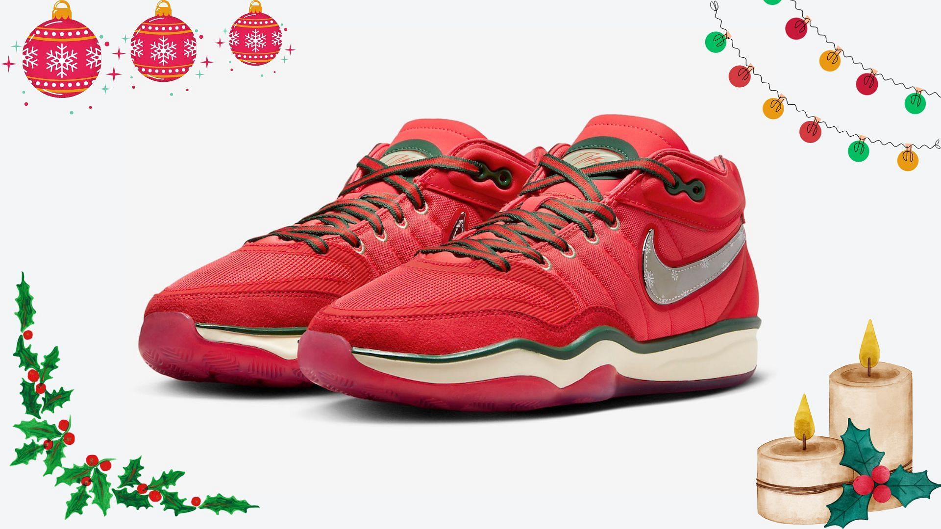 Nike Zoom GT Hustle 2 Christmas sneakers (Image via Nike)