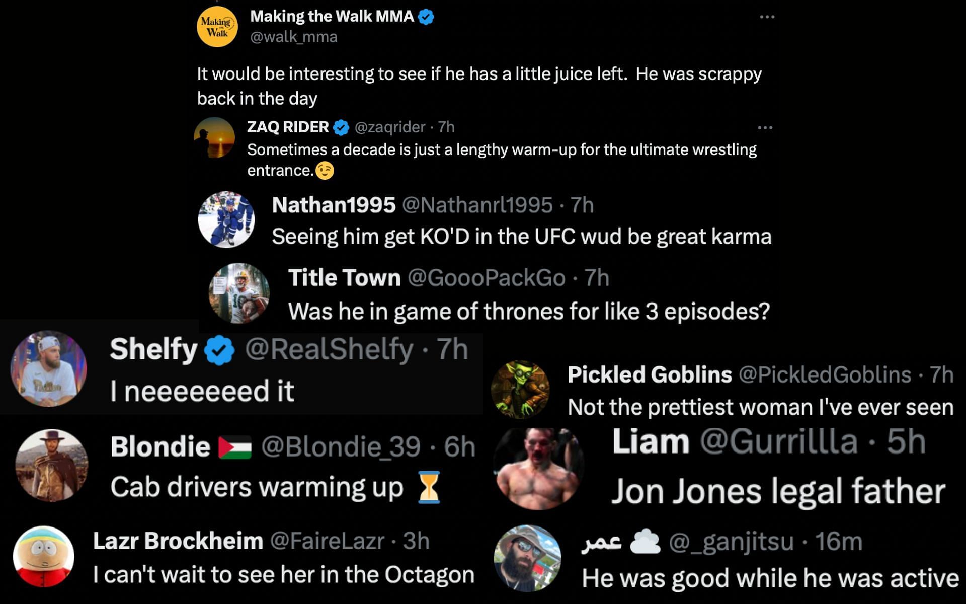 Fans react to Matt Riddle&#039;s plans of a return to mixed martial arts.