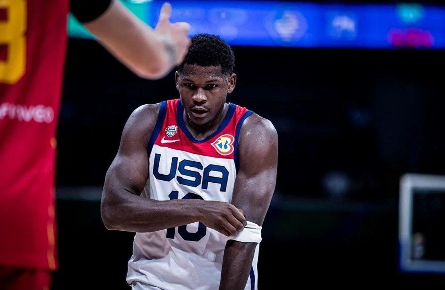 Anthony Edwards led Team USA in scoring with 18.9 points at the FIBA World Cup.