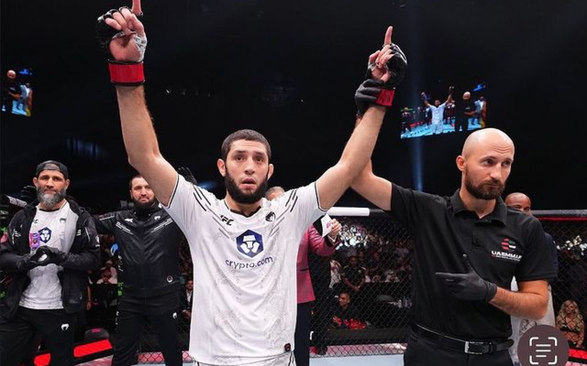 Did Ikram Aliskerov have the best octagon debut of 2023? [Image Credit: @ikram_aliskerov on Instagram]