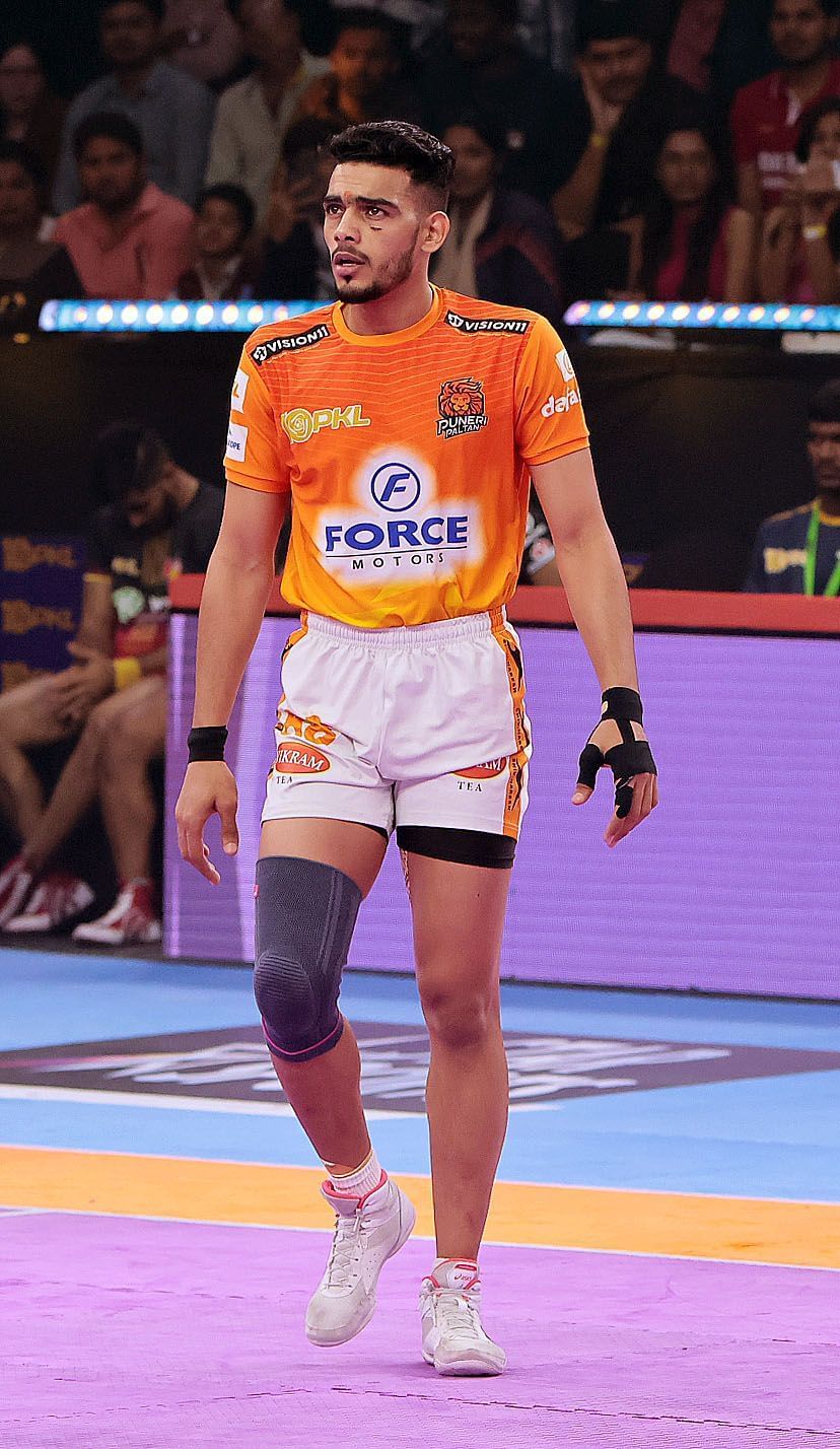 Mohit Goyat of Puneri Paltan (Credits: PKL)