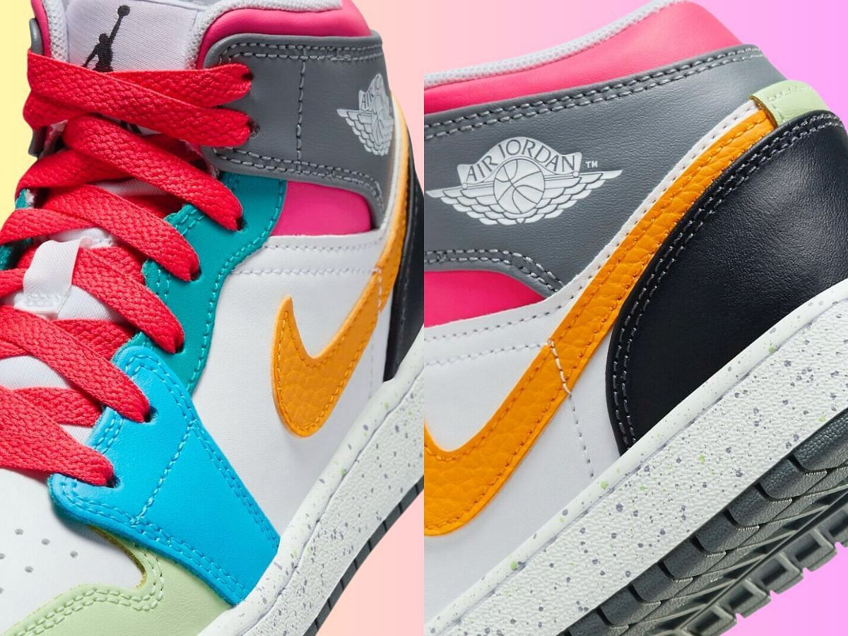 nike: Air Jordan 1 Mid SE Multi-Color sneakers: Where to get, price ...