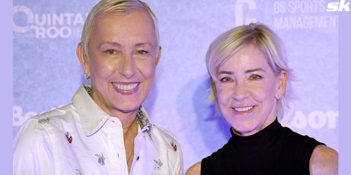 Chris Evert catches up with Martina Navratilova amid cancer re-diagnosis