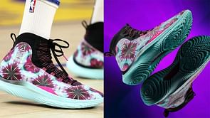 IN PHOTOS: Warriors’ Steph Curry debuts next signature shoe "Karaoke" Curry 4 Flotro, inspired by one of his hobbies