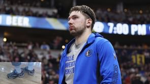 Luka Doncic doubles down on 'farming' aspirations, pulls up to Christmas Day showdown in farm-themed Luka 2s
