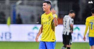 Cristiano Ronaldo’s reaction to Al-Shabab fans chanting ‘Messi, Messi’ before scoring in 5-2 Al-Nassr win goes viral