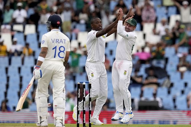 3 best battles between Kagiso Rabada and Virat Kohli