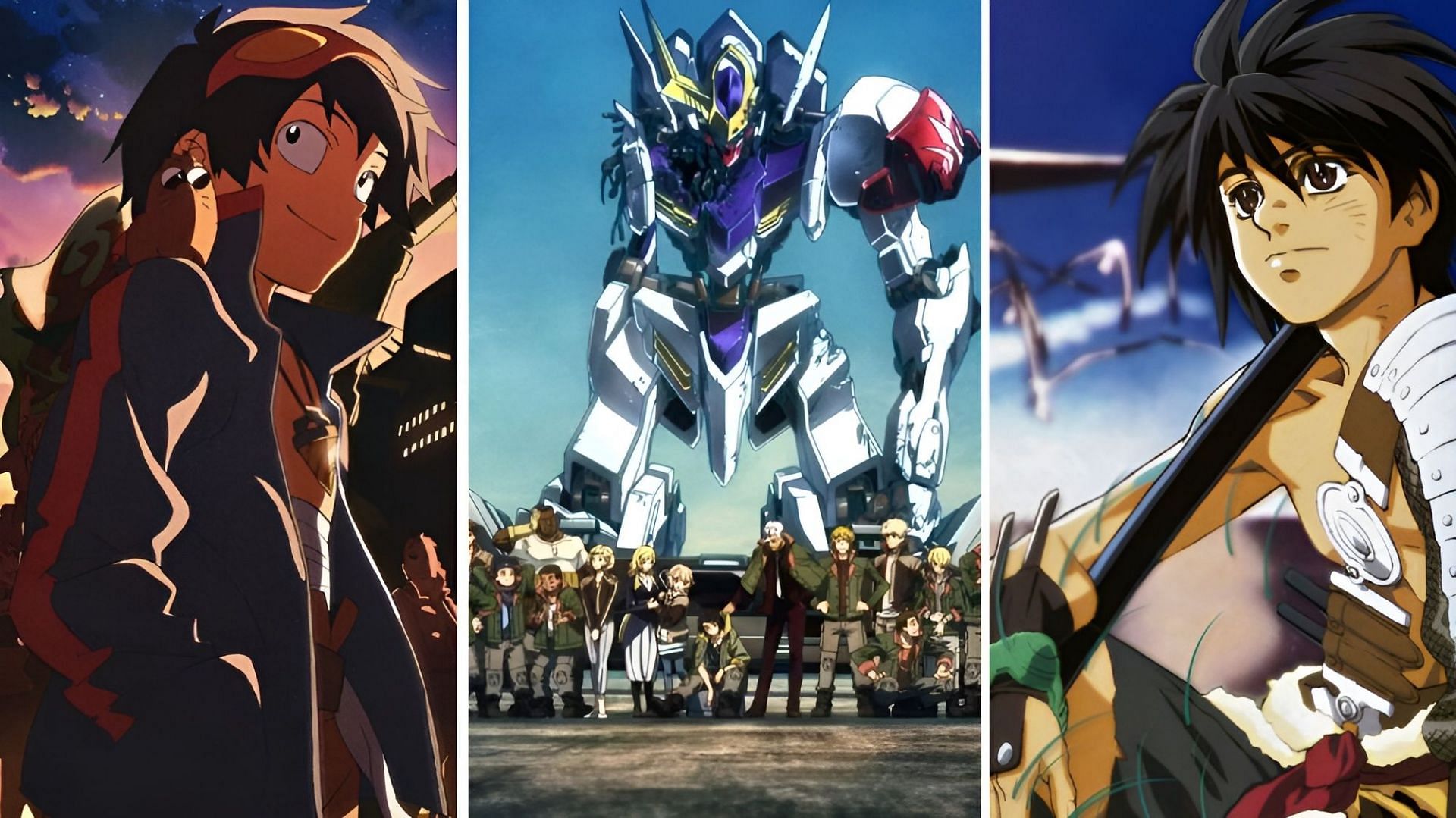  Tengen Toppa Gurren Lagann, Mobile Suit Gundam: Iron-Blooded Orphans, and The Vision of Escaflowne 