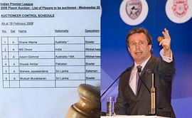 [In Pictures] Auction sheet and hammer from first-ever IPL in 2008 go viral