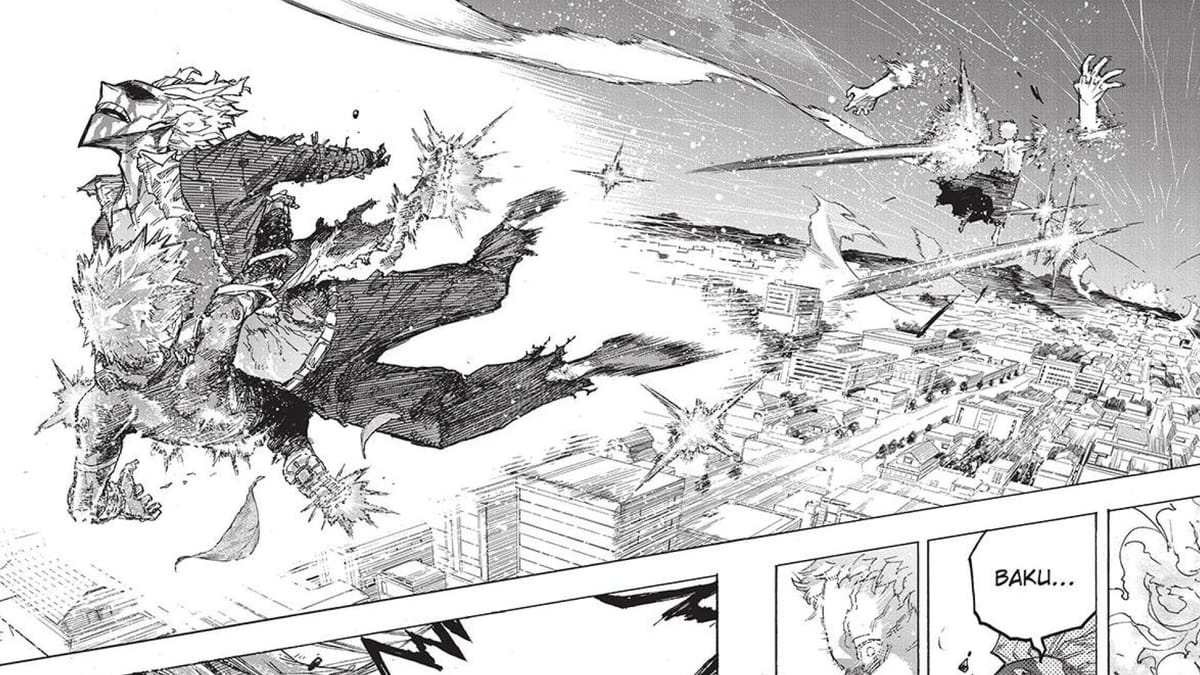 My Hero Academia chapter 409 finally gives Katsuki Bakugo the spotlight